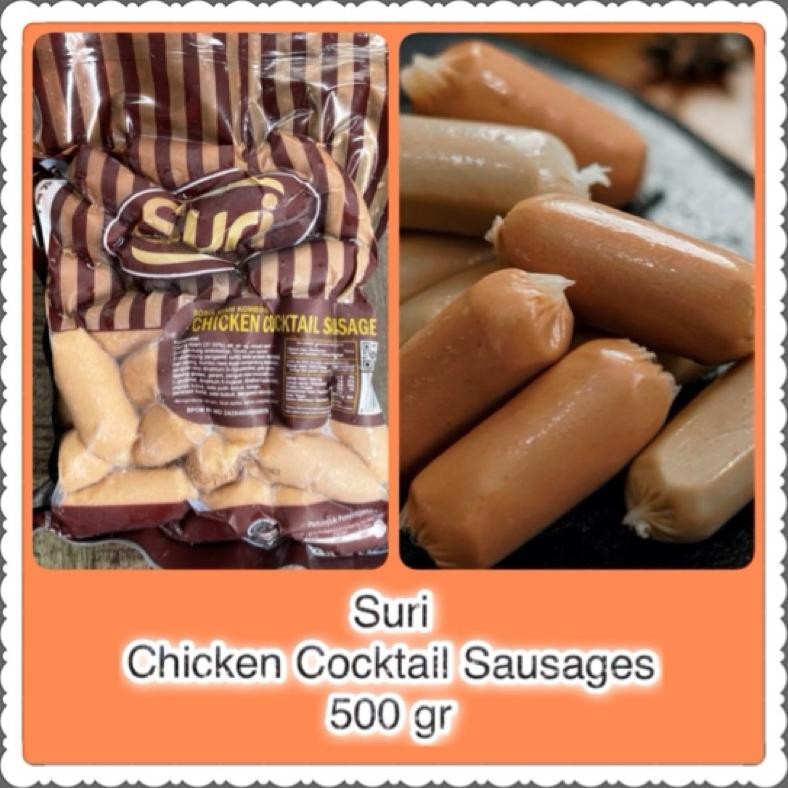 

Promo Suri Chicken Cocktail Sausages 500G Diskon