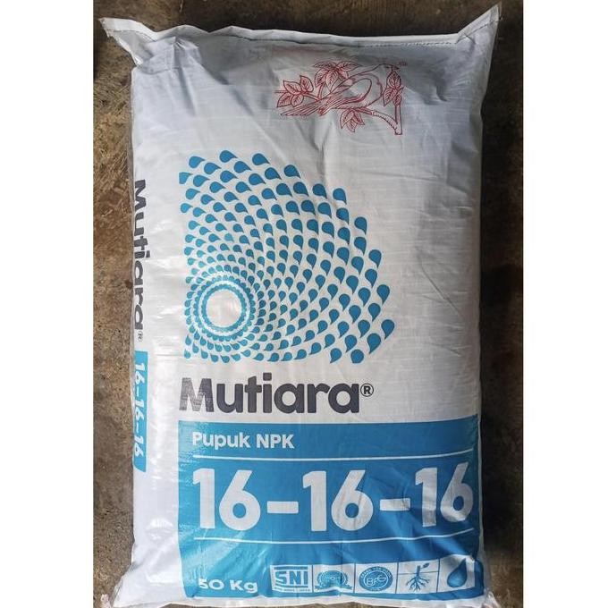 

Terlaris Pupuk Npk Mutiara 161616 Meroke Kemasan Ball 50Kg