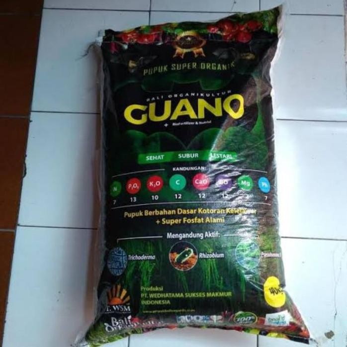 

Terlaris Produk Terbaru! Pupuk Organik Npk Guano Kelelawar 1Kg