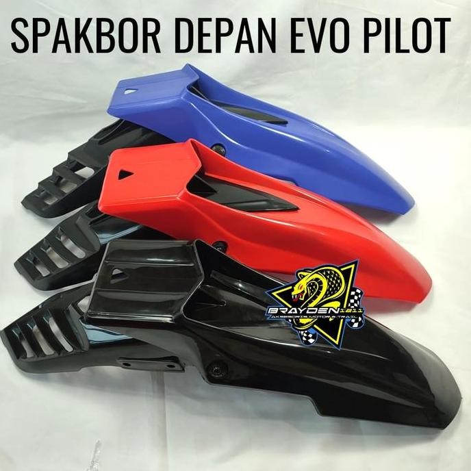 Promo Spakbor depan supermoto EVO/PILOT / selebor depan supermoto klx crf wr155 COD