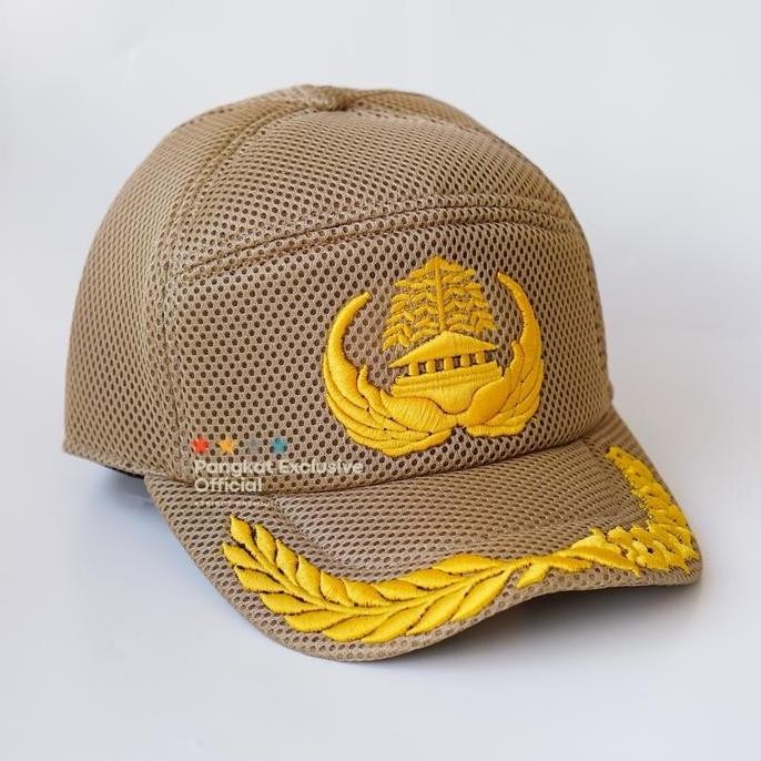 Topi Asn Khaki Jala Mess Topi Asn Golongan 1 - Topi Asn Golongan 2 Topi Asn Golonhan 3 Topi Asn Golo