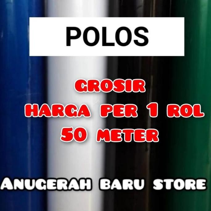 Fiber Pagar Polos Plastik Penutup Pagar Per Rol 50 Meter