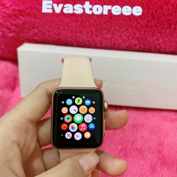 NAMPOL Apple Watch/iWatch Series 1/S1 38MM/42MM Second 100% Original Fullset Bergaransi Ex internasi