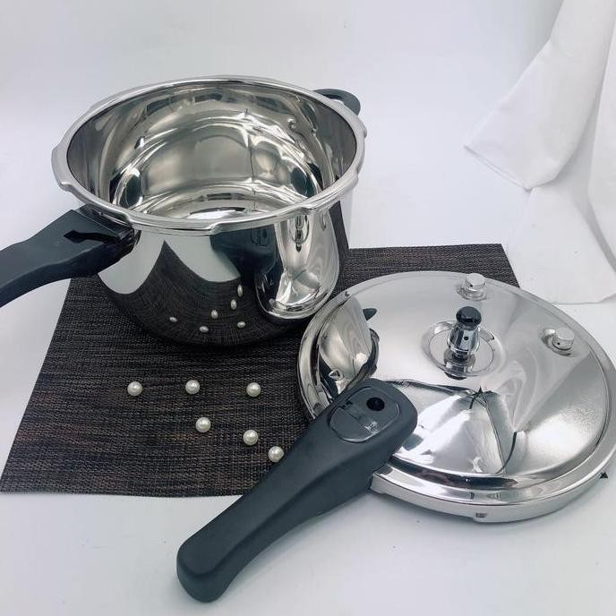 Terjangkau Panci Presto Hcx Stainless 24Cm 6L Pressure Cooker Induksi