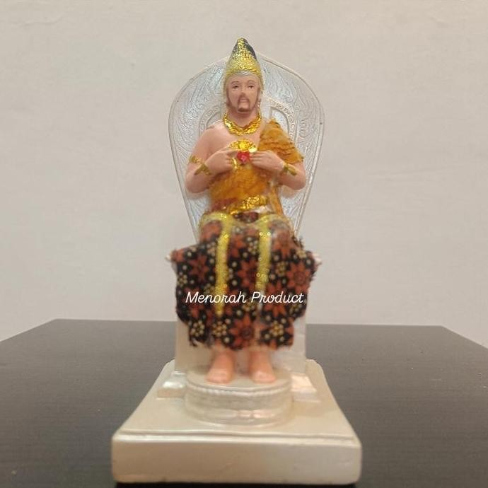 Terlaris Patung Yesus Hati Kudus Ganjuran Kain Batik Asli.15Cm Ready Stok