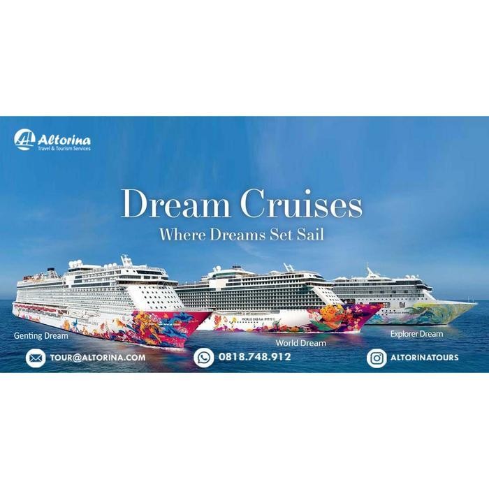 Altorina Tour - Genting Dream Cruise 2 Malam Kuala Lumpur (Ex-Sin)