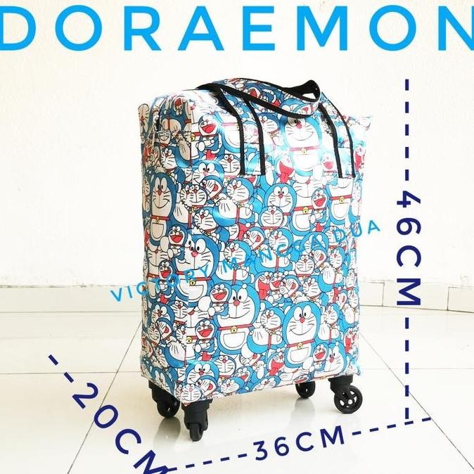 Tas Roda 4 Belanja Lipat Foldable Waterproof Troli Trolley Tote Terbatas