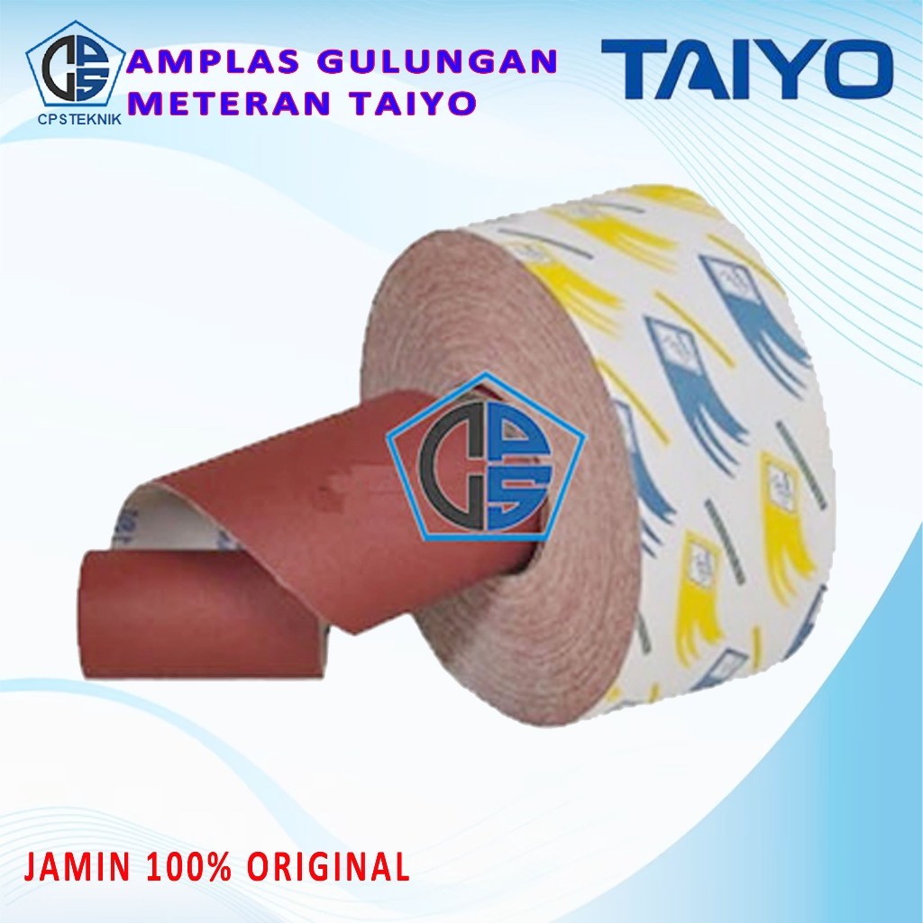 Amplas Bangunan Grit 60 s/d Grit 400 1 Roll Taiyo Roll Amplas 1 Gulung