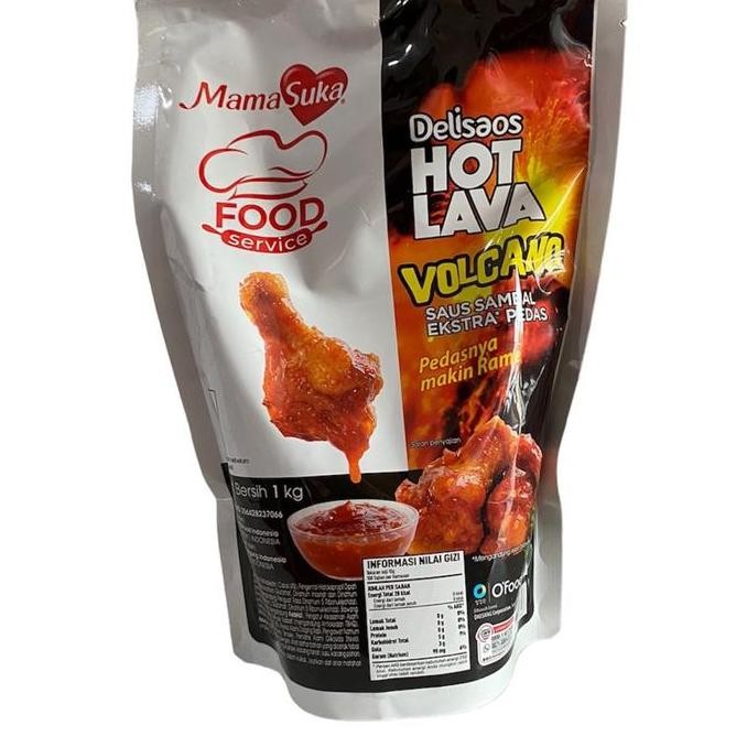 

Ready Saus Hot Lava Volcano (ekstra pedas) 1kg