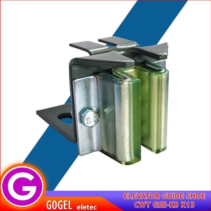 ELEVATOR GUIDE SHOE COUNTERWEIGHT/CWT RAIL K8 GSE-8K SLIDING CAR LIFT BERKUALITAS