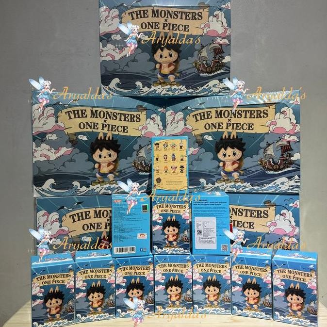 

Terlaris ORIGINAL POPMART 100% The Monsters x One Piece Labubu Blind Box Series Figures | Authentic Pop Mart Indonesia The Monster One Peace Blindbox OnePiece OnePeace SALE