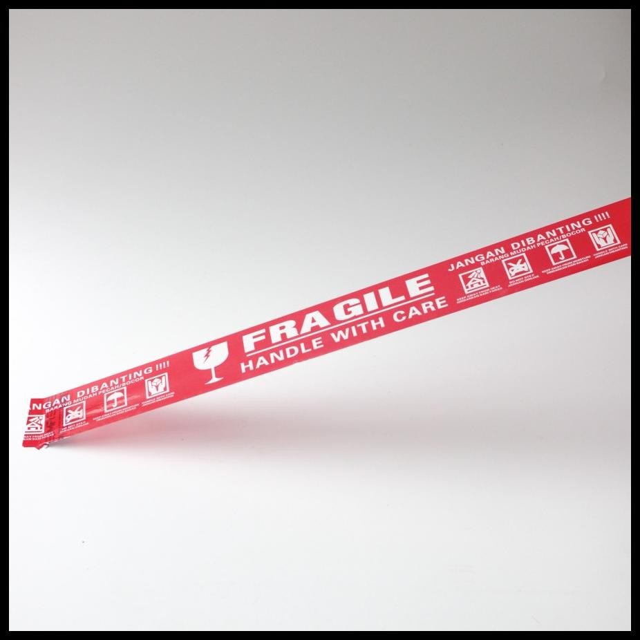 

LAKBAN FRAGILE MERAH JANGAN DI BANTING MPI 100 YARD - LAKBAN FRAGILE PUTIHJANGAN DI BANTING MPI 100 YARD