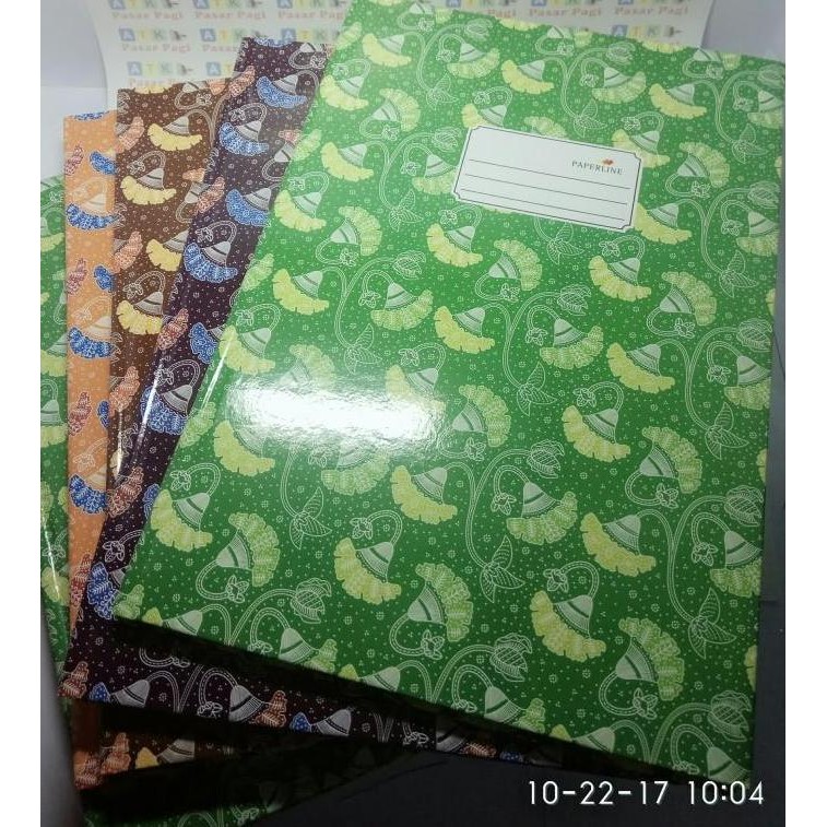 

produk baru!! buku folio paperline 200 lbr hardcover