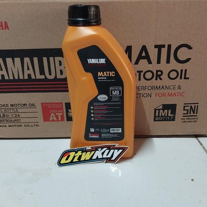 OLI YAMALUBE MATIC YAMAHA METIK MIO SPORTY MIO M3 MIO
