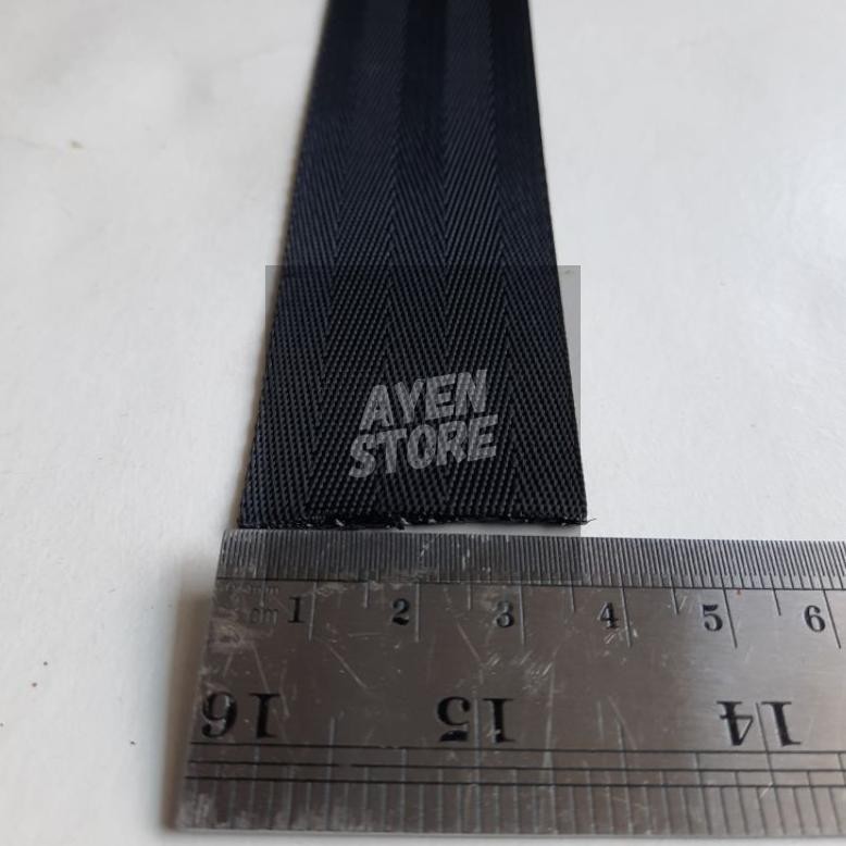 Ready Webbing Nylon 3.8 Cm Motif Safety Belt (Per Meter). Webbing Nilon .