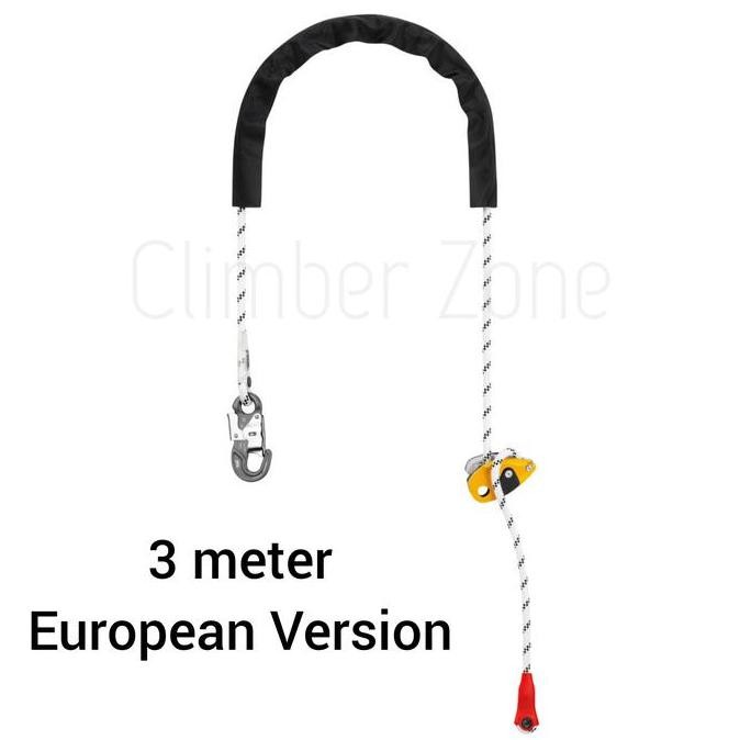 New Petzl Grillon Hook with Lanyard 3 Meter