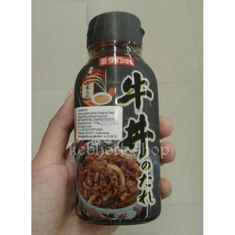 

Diskon! Daisho Japanese Beef Rice Bowl Sauce 175Gr Saos Teriyaki Jepang