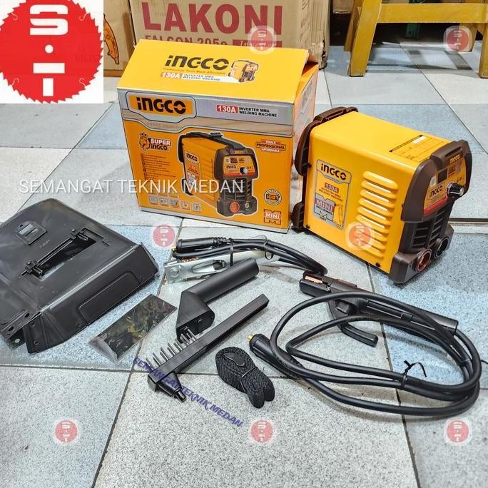 TERMURAH - MESIN TRAFO LAS MINI DIGITAL INGCO 130 A 130A MMA 13049 ING MMA13049