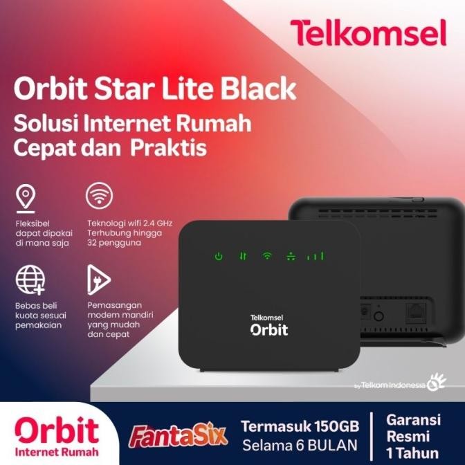 READY Orbit Star Lite Telkomsel Modem WiFi 4G HKM 0126 / HKM0126