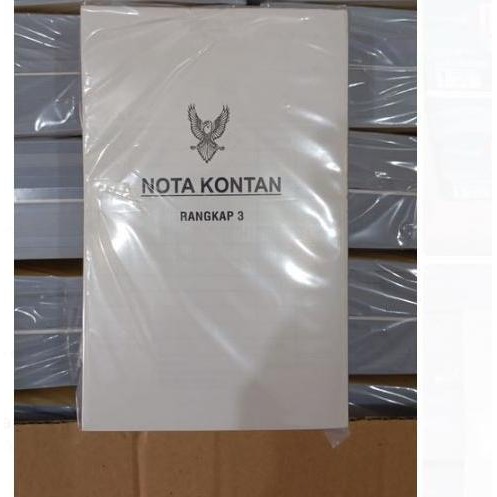 

produk baru!! nota kontan kecil 3 ply polos
