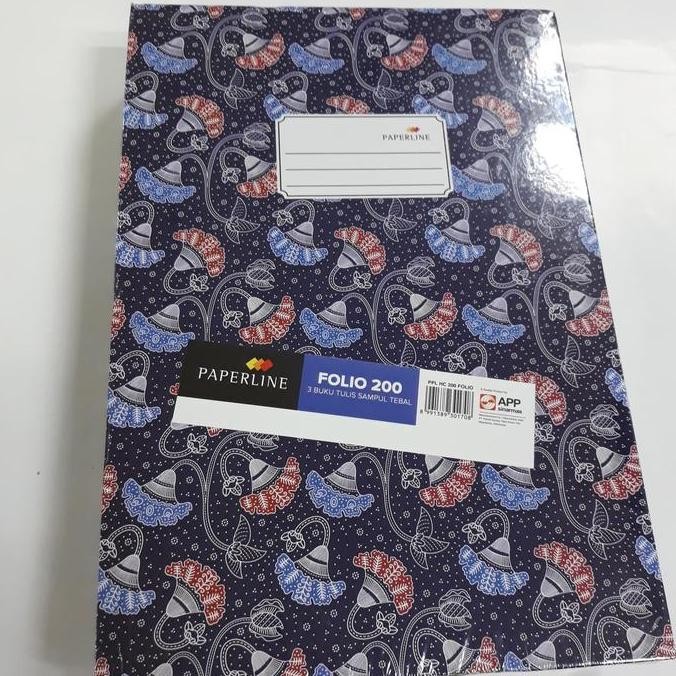 

produk baru!! buku folio 200 lbr paperline