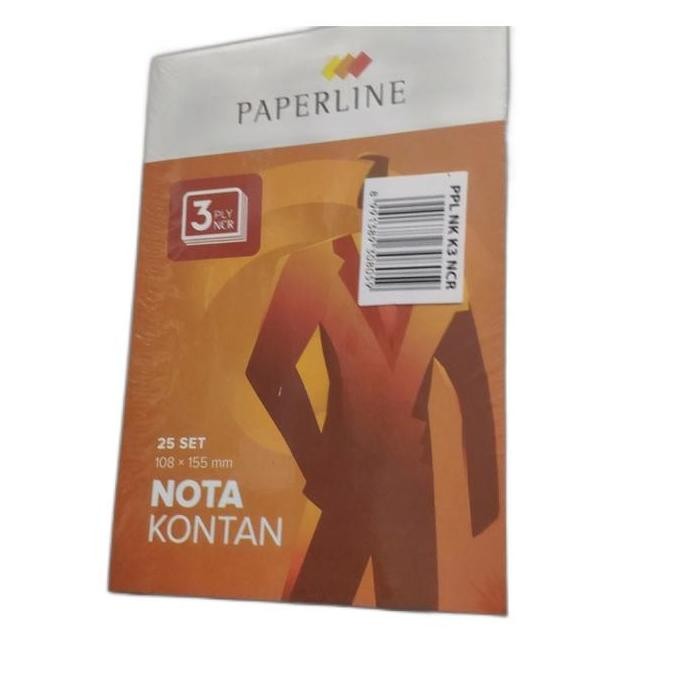 

produk baru!! buku nota kontan kecil k3 rangkap 3 ply paperline (baru)