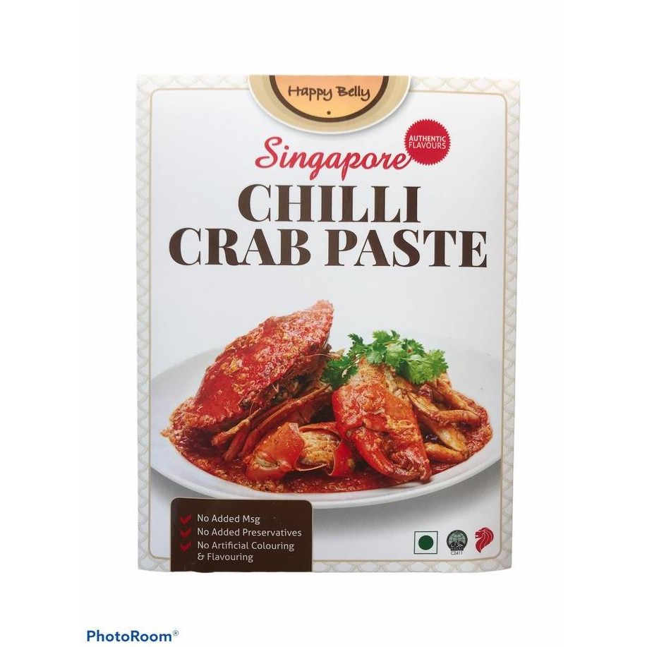 

happy belly chilli crab paste 50g terlaris