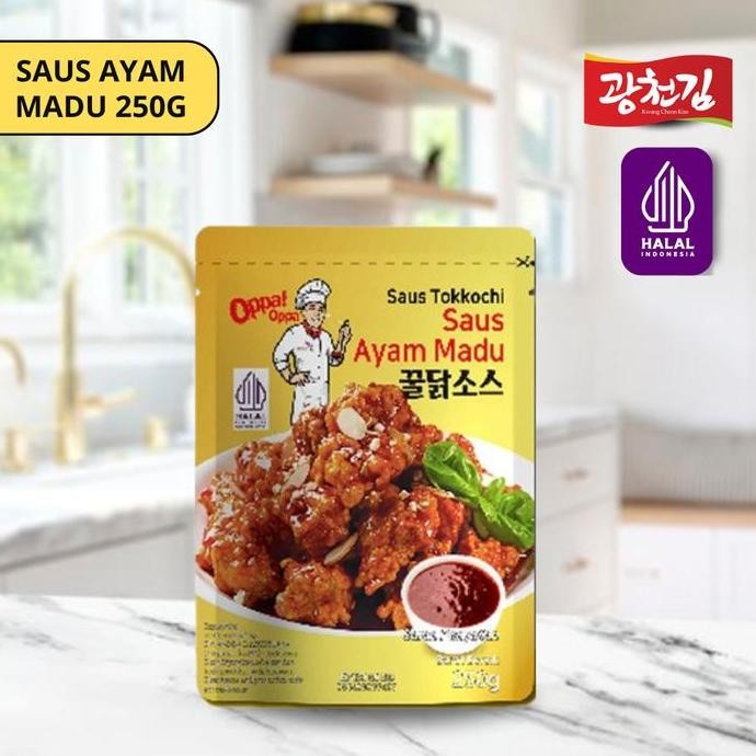 

PROMO KC. (HALAL) SAUS INSTAN SAUS AYAM MADU 250G HONEY CHICKEN SAUCE 250G