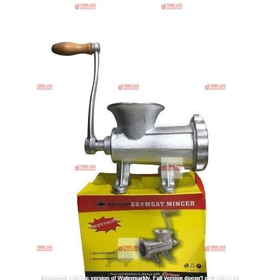 Miliki Bison Gilingan Daging Manual No 22 Meat Mincer