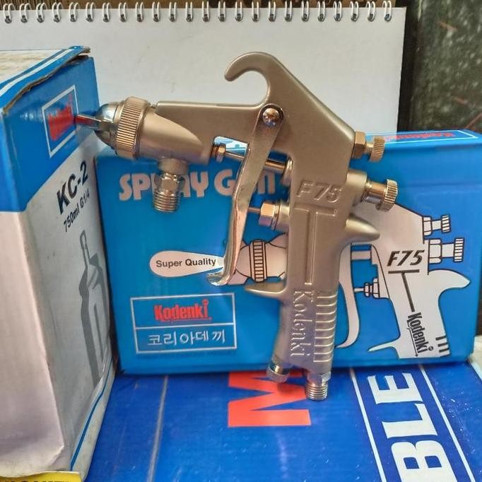 TERBARU - gun cet / spray gun cet kodenki F75S tabung bawah