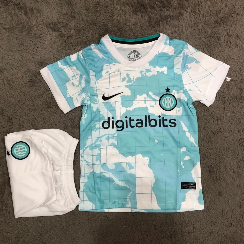 Ready Jersey Kids ( Anak - Anak ) Inter Milan Away 2022-2023 Go Thailand