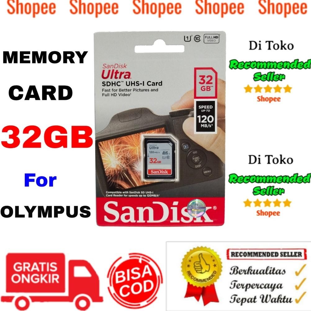 Ready Memory Sd Card Sandisk High Speed 16Gb 32Gb 64Gb For Kamera Olympus Stylus Tg-1 2 3 Xz-10 1 2 