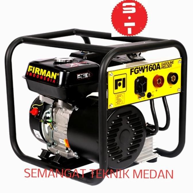 BEBAS ONGKIR - FGW160A MESIN LAS GENSET LAS BENSIN GENERATOR WELDER FIRMAN FGW 160 A