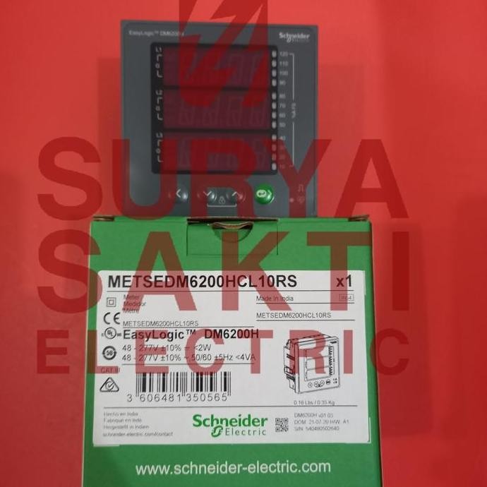 SCHNEIDER METSEDM6200 dm6200H power meter