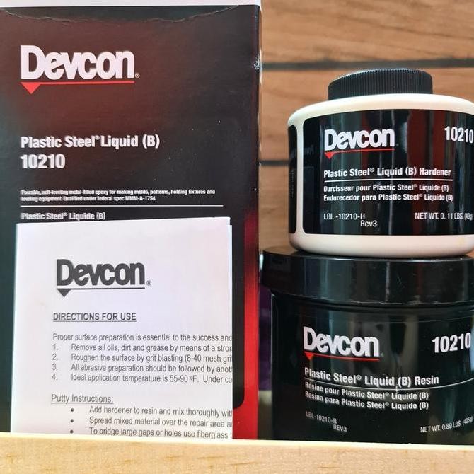 DEVCON PLASTIC STEEL LIQUID (B) 10210