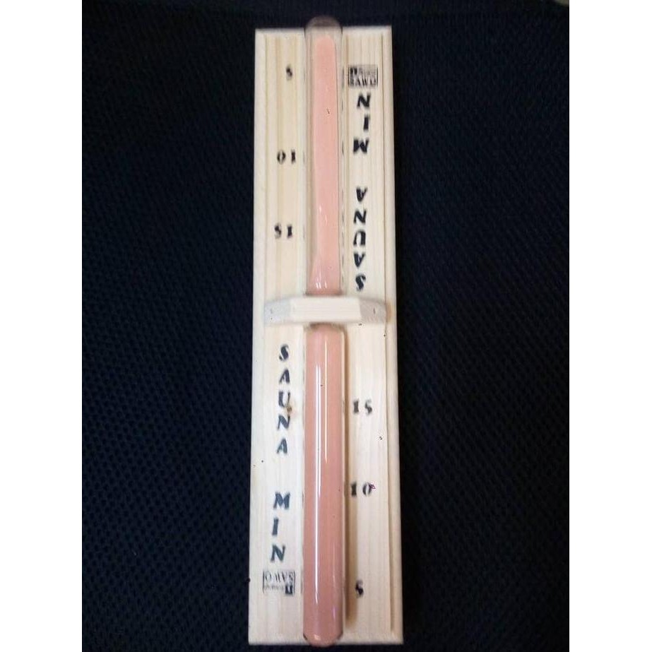 jam pasir sauna/kayu