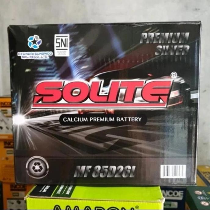 HARGA DISC - AKI BATERAI KERING SOLITE 85D26L/NX110-5L INNOVA DIESEL FORTUNER