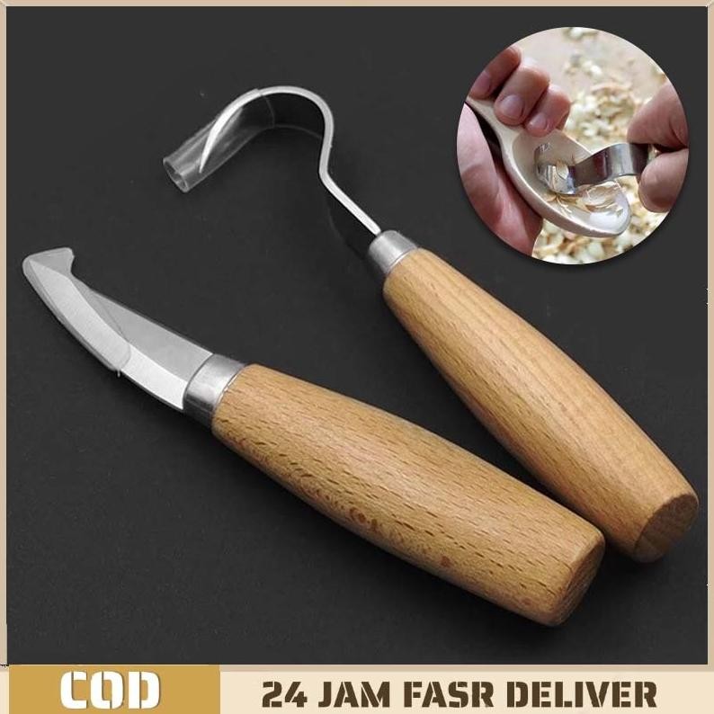 

Premium Pisau Raut Wood Carving Knife Pisau Ukir Set Pisau Ukir Styrofoam Alat Pahat Kayu Wood Carving Knife Pisau Ukir Kayu Model U High Quality