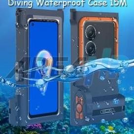 Shellbox Gen 3 Diving Waterproof Case Casing 15M Asus Zenfone 9 New Stok