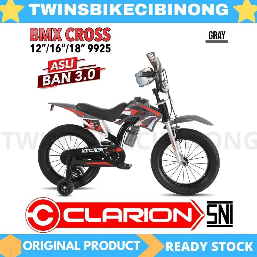 Sepeda Anak 12 16 18 Bmx CLARION 9925 MOTORCROSS MODEL