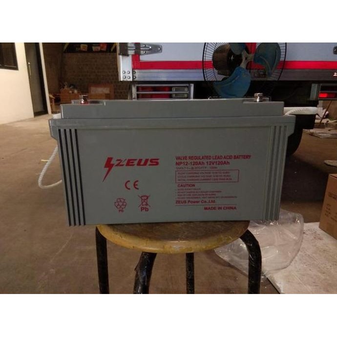 Aki Baterai Battery Vrla Npp 120 Ampere 12V120Ah 12V 120Ah
