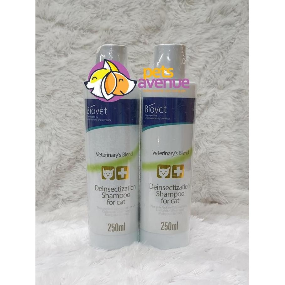SHAMPO KUCING/ SHAMPO KUTU KUCING/ BIOVET SHAMPO KUTU KUCING 250ML