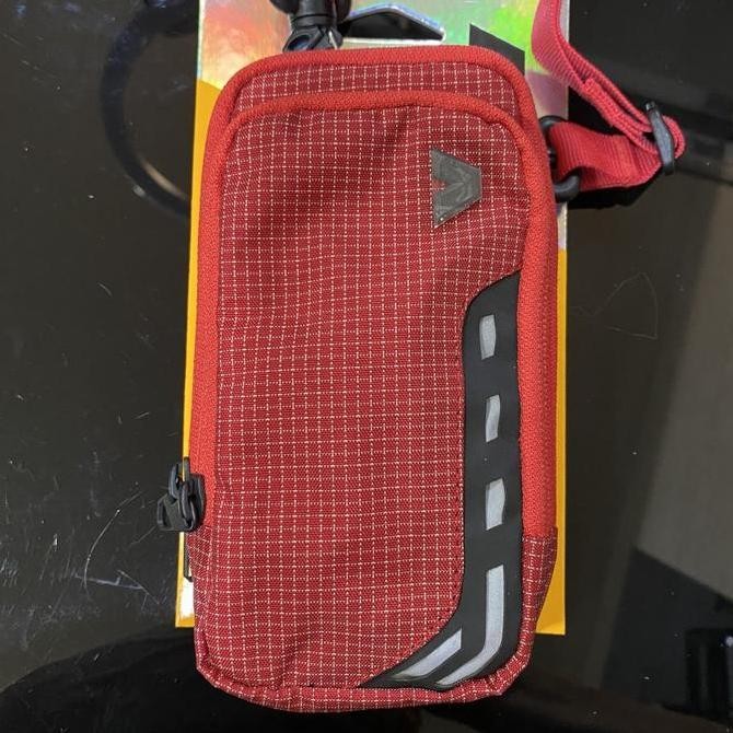 Tas Hp Kalibre 928058 Smartphone Case Selempang Pinggang - Red (Best Quality)