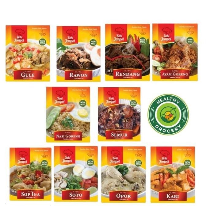

^%^%^%^%] Koki Jempol Bumbu Instan Tanpa Micin 35 All Varian
