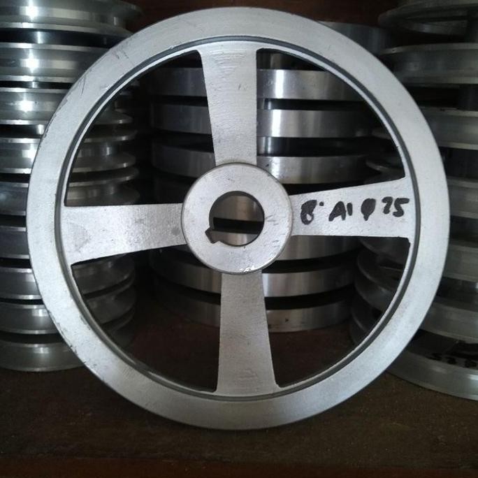 ,,,,,,,] Pully A1 8 Inci As 19/20/25mm Pully Alumunium