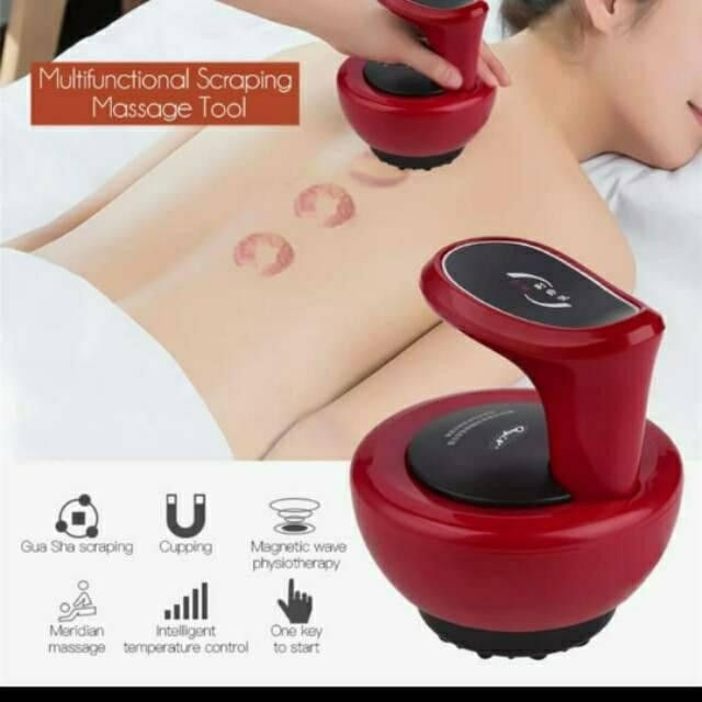 Alat Kerik Elektrik Ckeyin Massager Alat Kerok Badan Elektrik Bekam