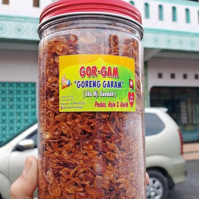 

Gorgam Tople 1Ml Bawang Goreng Raa Peda Ain Gurih Betawi