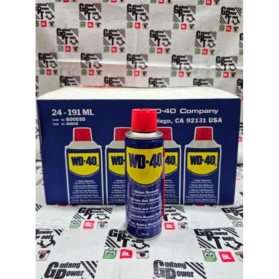 WD 40 WD40 191ML PELUMAS ANTI KARAT WD 40/ PELUMAS ANTI KARAT WD40 191ML
