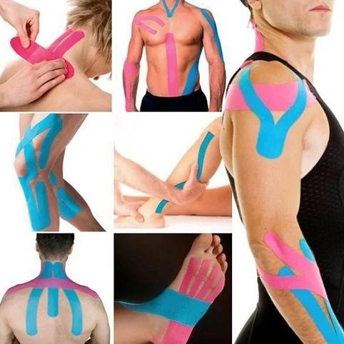 AsT Kinesio Tape / Tapping / Kinesiology Tapping 5cm x 5m olahraga pria wanita