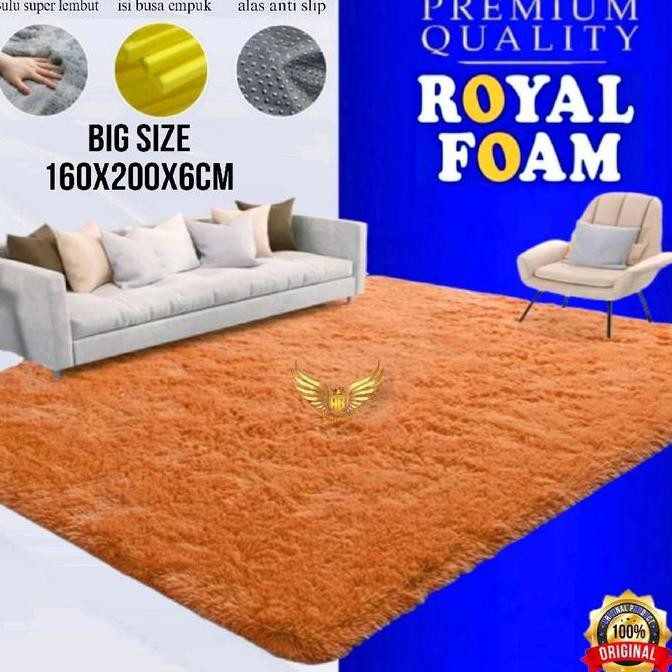 Terbaru karpet bulu busa empuk karpet bulu busa royal